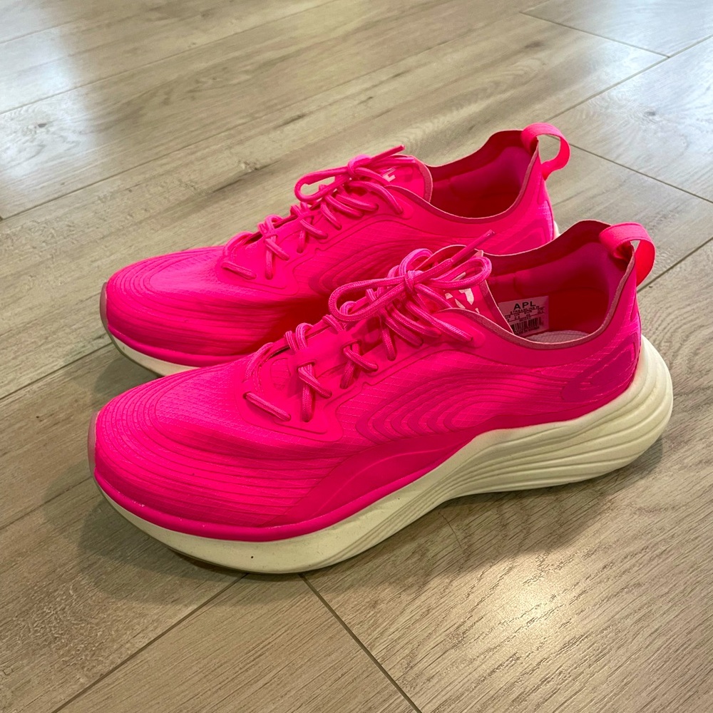 APL Streamline Hot Pink (worn once) - size 9 (women’s)
